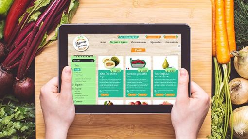 Solution e-commerce vente en ligne de fruits et légumes
