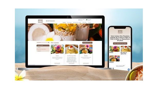 Vente en ligne pour traiteur tahitien - Click and collect